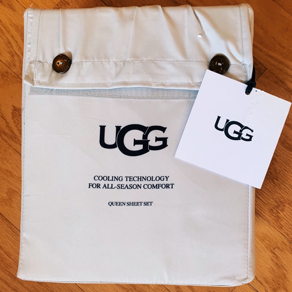 Ugg Alahna Queen Sheet Set W/ Cooling Technology All-season - Stone